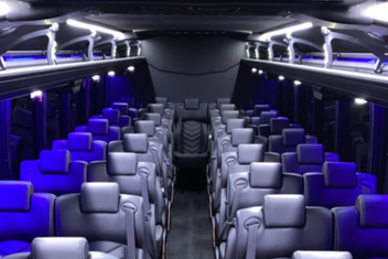 Oceanside Charter Bus Interior