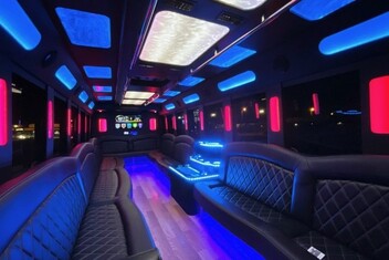 Oceanside Limousine Bus Interior