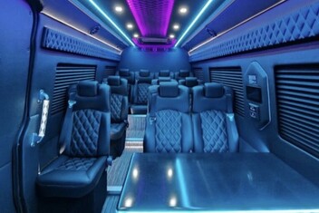 Oceanside Sprinter Bus Interior