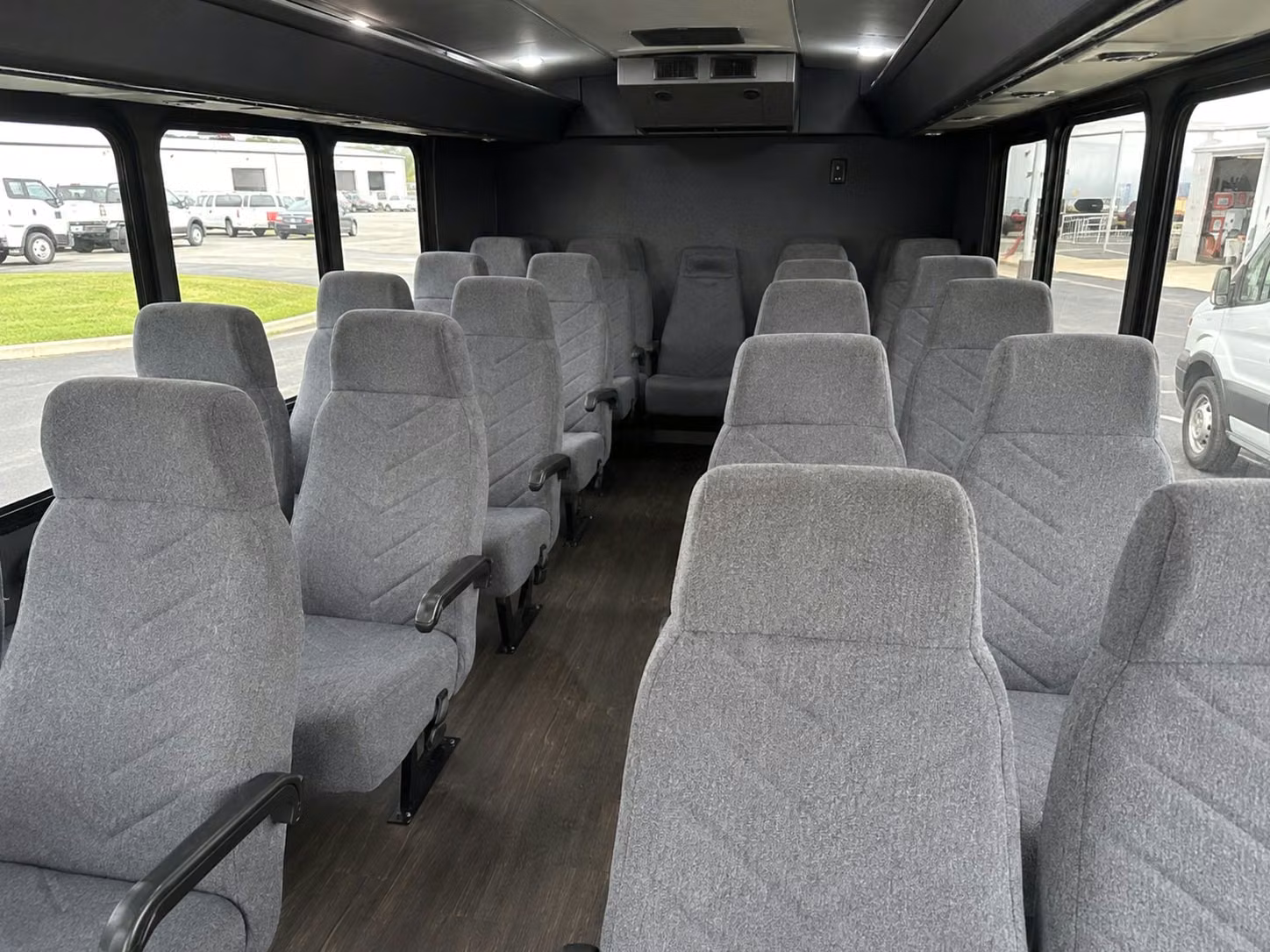 18 passenger minibus inside