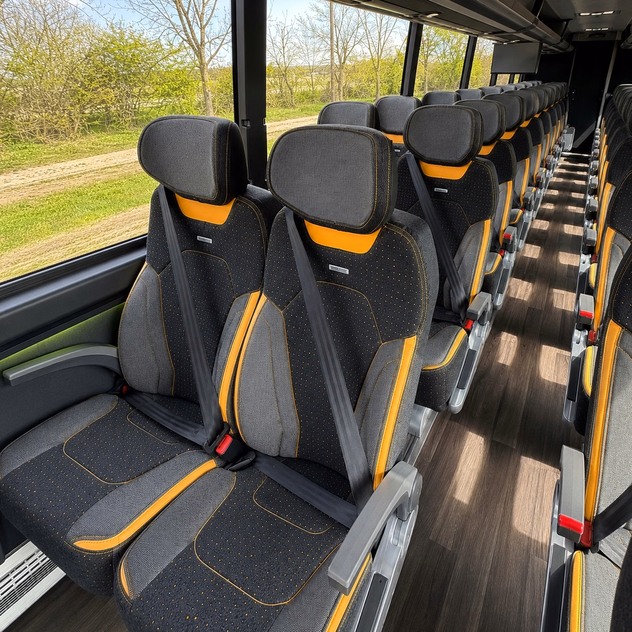 charter bus rentals for camp pendleton troop transfers and base logistics in oceanside
