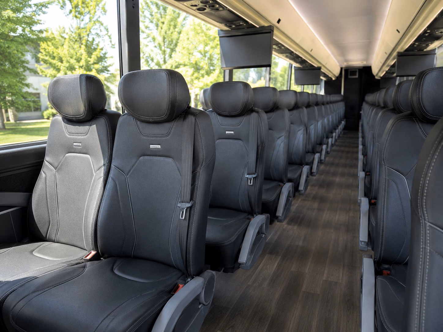 how bus type and size change charter bus prices in oceanside california