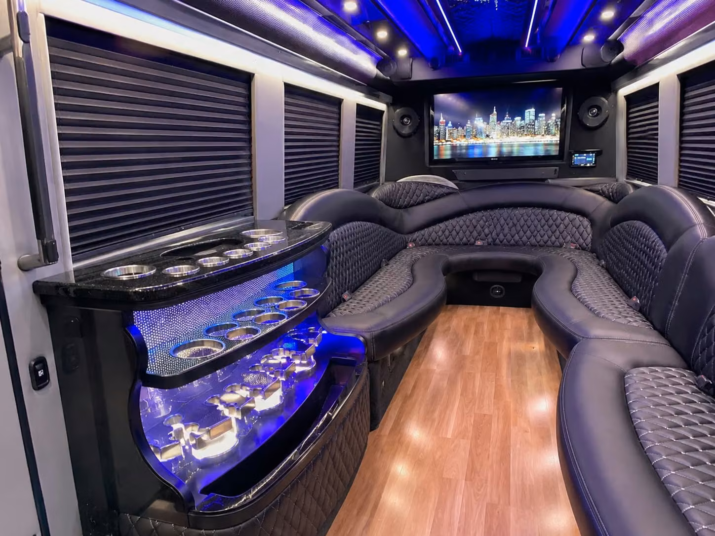 oceanside party buses with the amenities your group actually wants on prom night