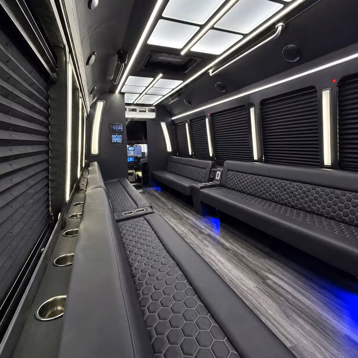 party bus interior